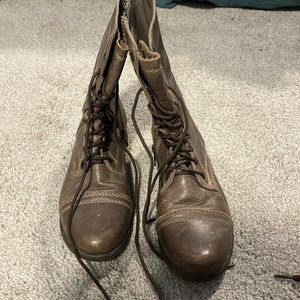Steve Madden combat boots